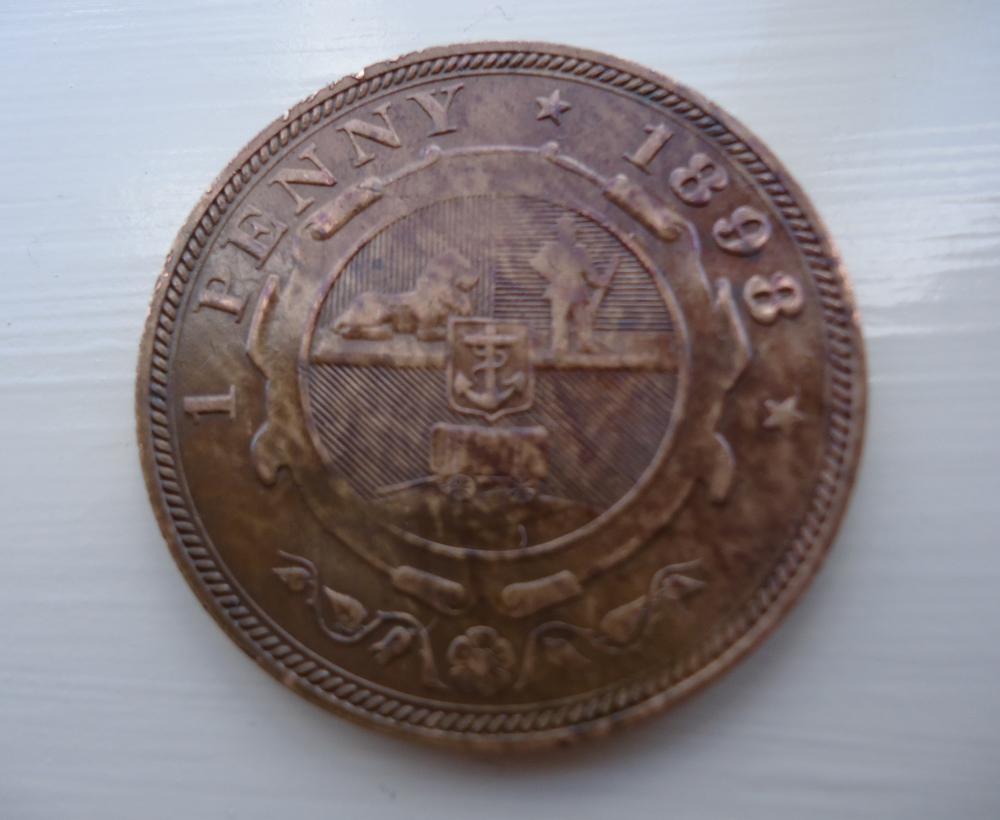 Zuid-Afrik-Republiek-Penny-1898---Grade?